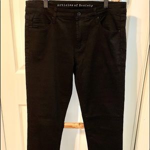 Articles of Society Black Skinny Jeans - Sz. 30